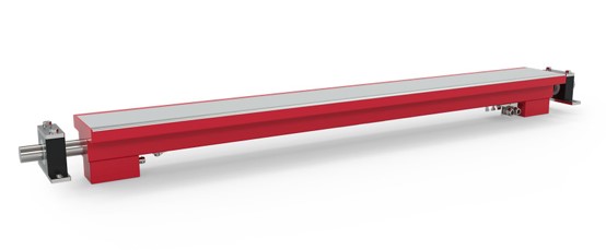 เครื่องตรวจจับโลหะสิ่งทอ Mesutronic Metron PowerLine สำหรับผ้าทอม้วน